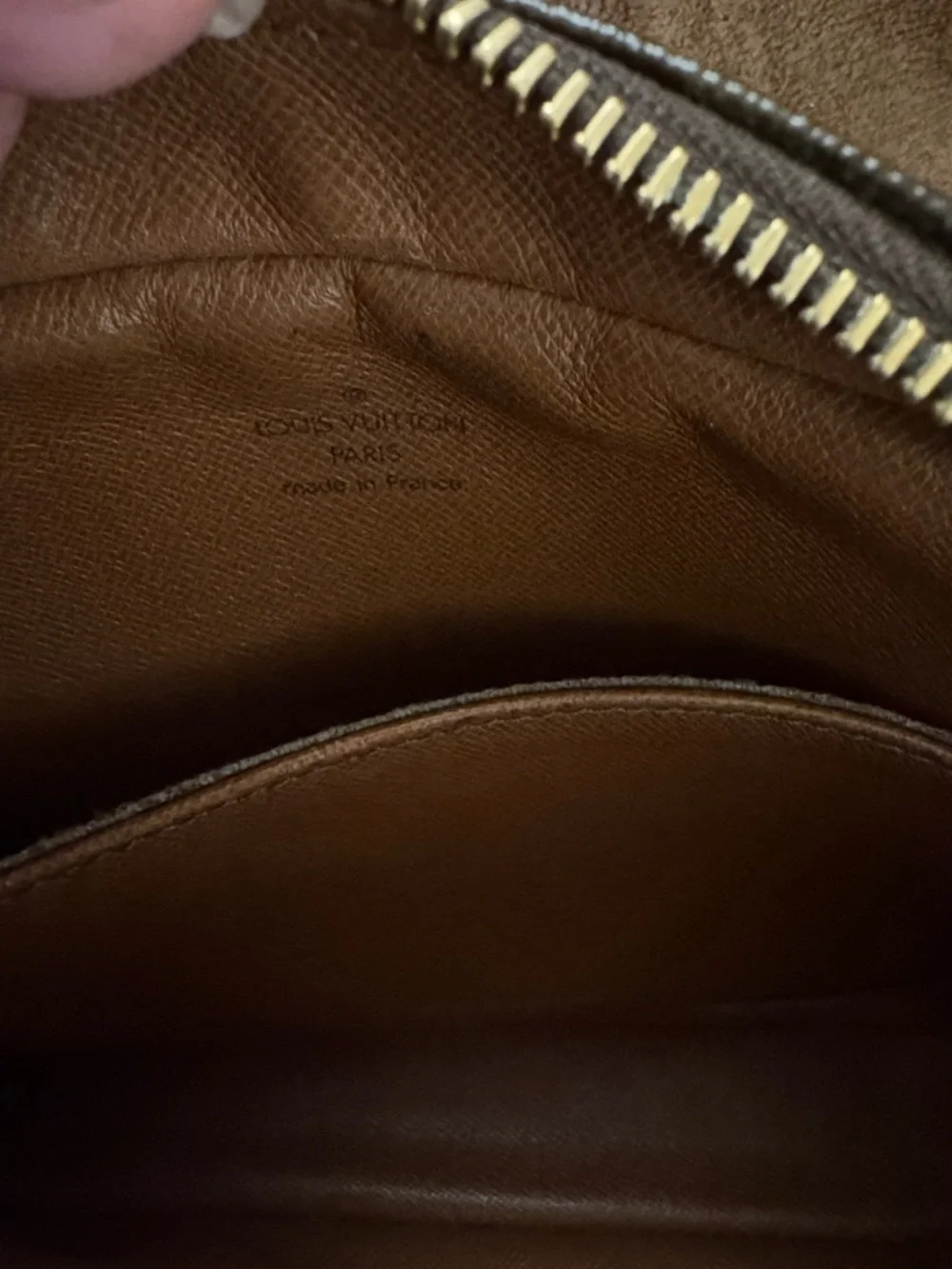 Louis Vuitton Monogram Canvas Toiletry Pouch in Brown and Tan - Picture 4 of 4